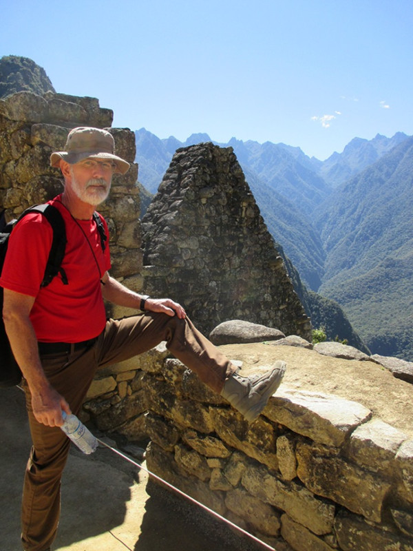 Terassault Boots at the top of Machu Picchu!